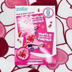 NEW Perler Roller Skate Themed Valentines Day Valentines